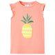 Vidaxl Child's Shirt 116 Neonkoraal