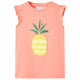 Vidaxl Child's Shirt 128 Neonkoraal