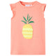 Vidaxl Child's Shirt 140 Neon Koraal