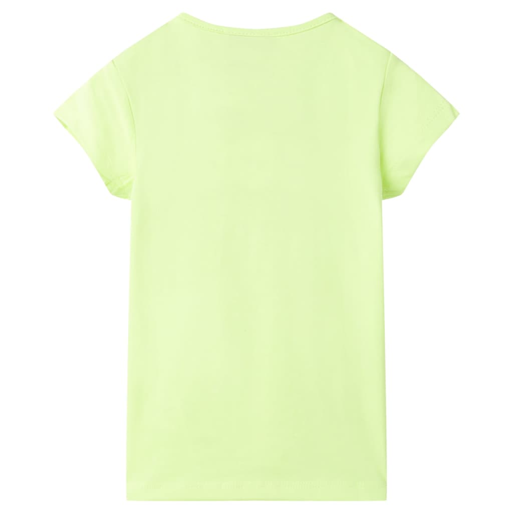 Vidaxl Child's Shirt 92 Fluorescent Jaune