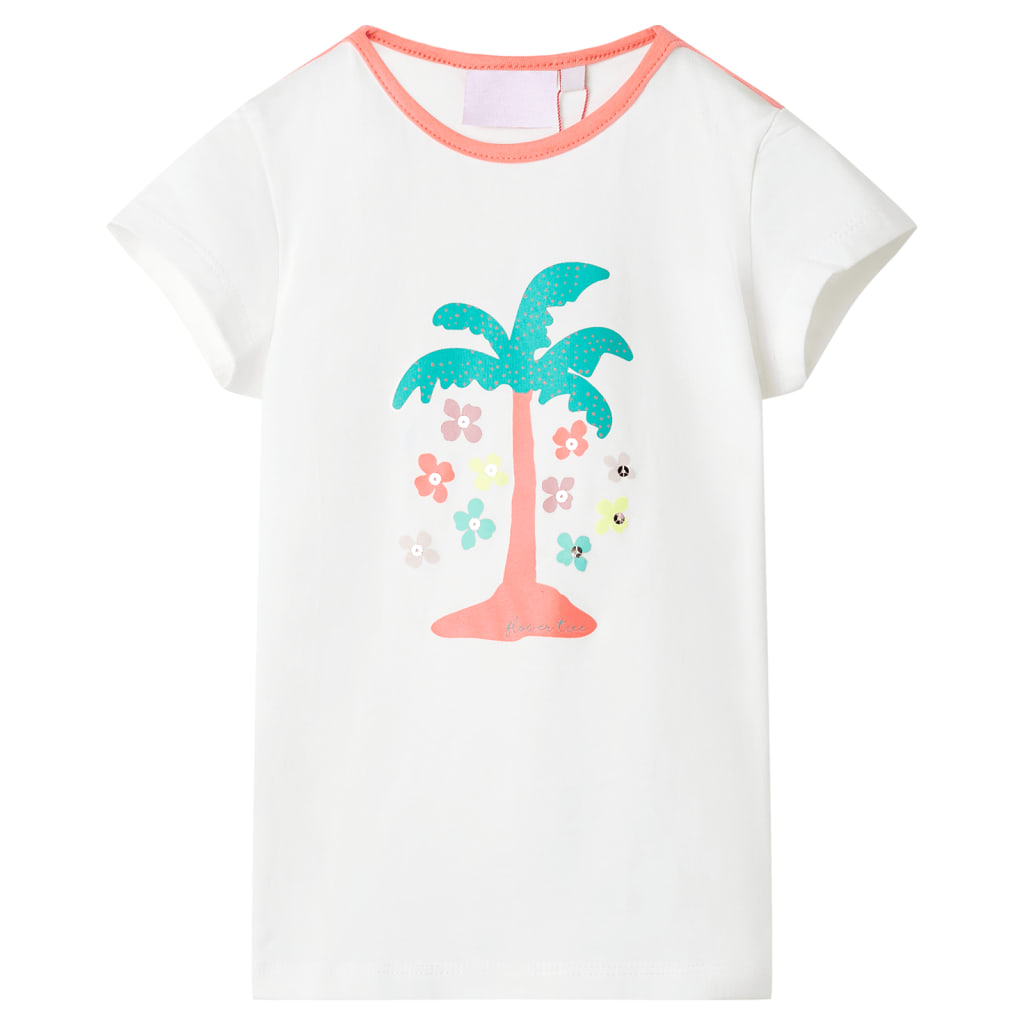 Vidaxl Child's Shirt 104 Ecru