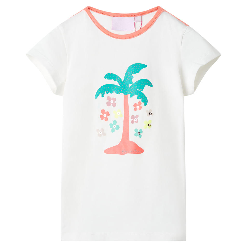 Vidaxl Child's Shirt 128 Ecru