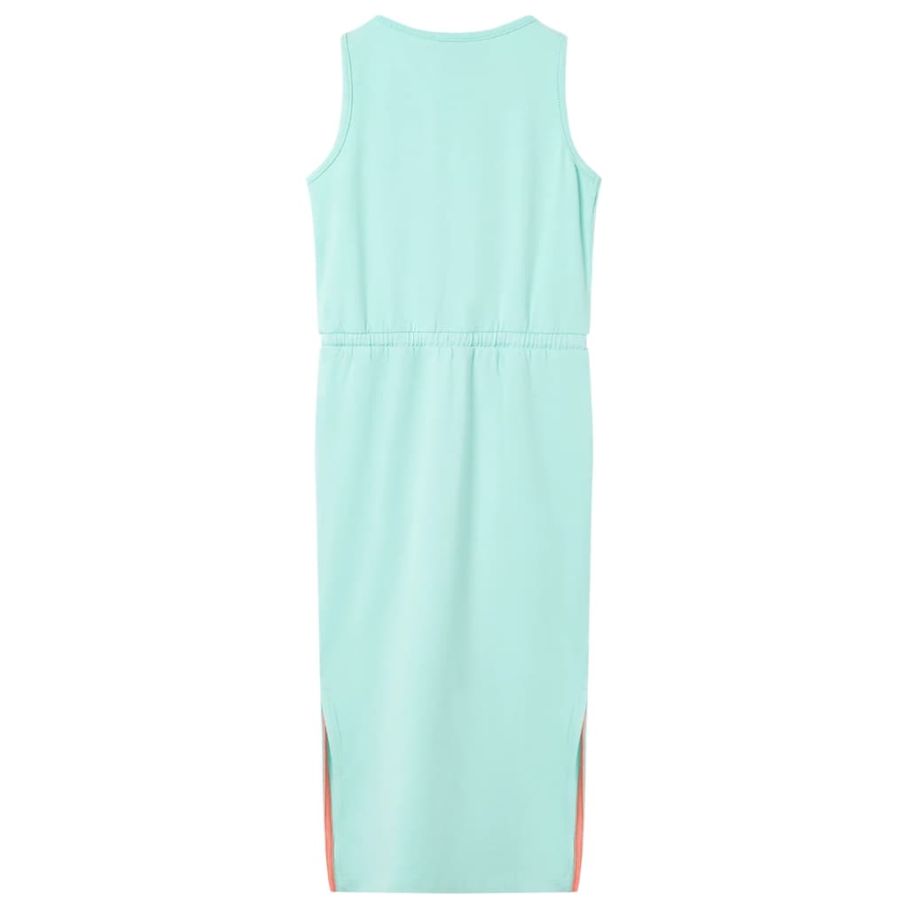 Vidaxl Robe pour enfants avec cordon de cordon 116 Light Mint