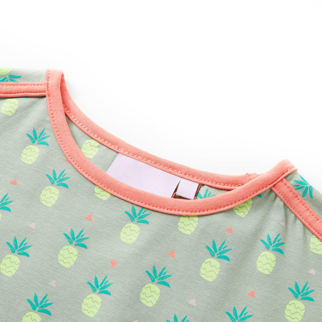 Vidaxl Robe pour enfants 128 vieille menthe