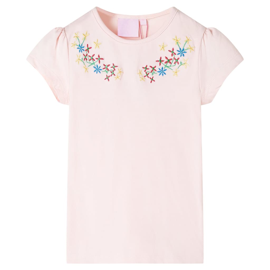 Vidaxl Child's Shirt 104 Rose douce