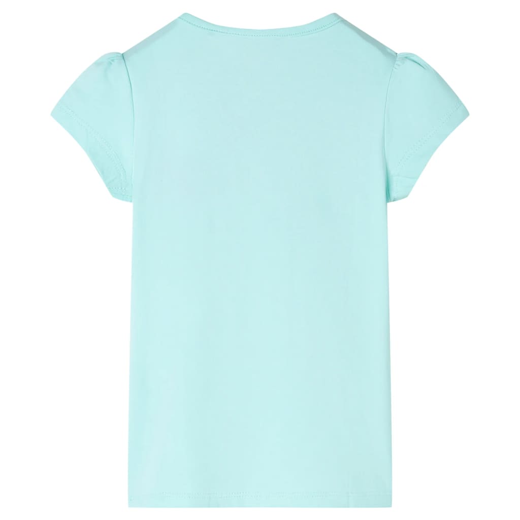 Vidaxl Child's Shirt 92 Light Sea Blue
