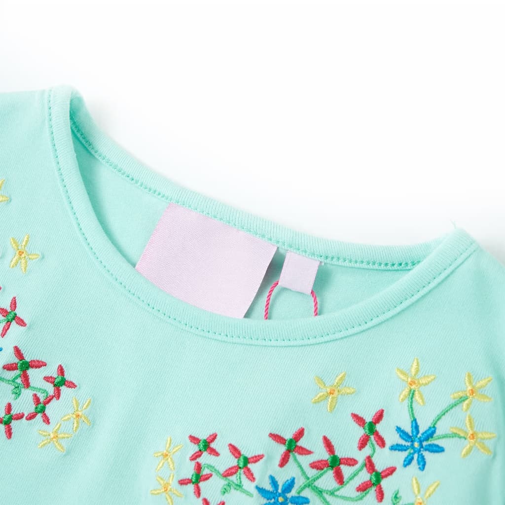 Vidaxl Child's Shirt 92 Light Sea Blue