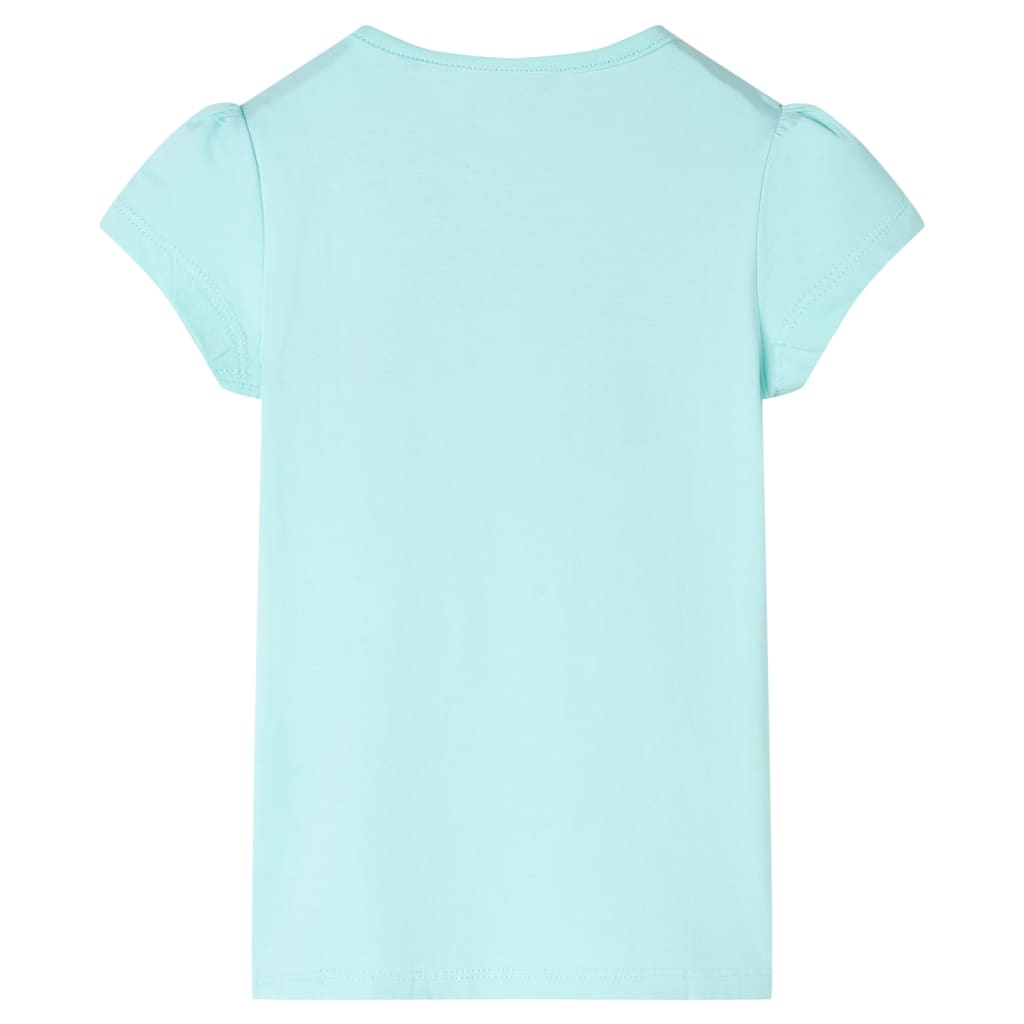 Vidaxl Child's Shirt 104 Light Sea Blue