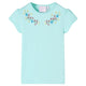 Vidaxl Child's Shirt 128 Light Sea Blue