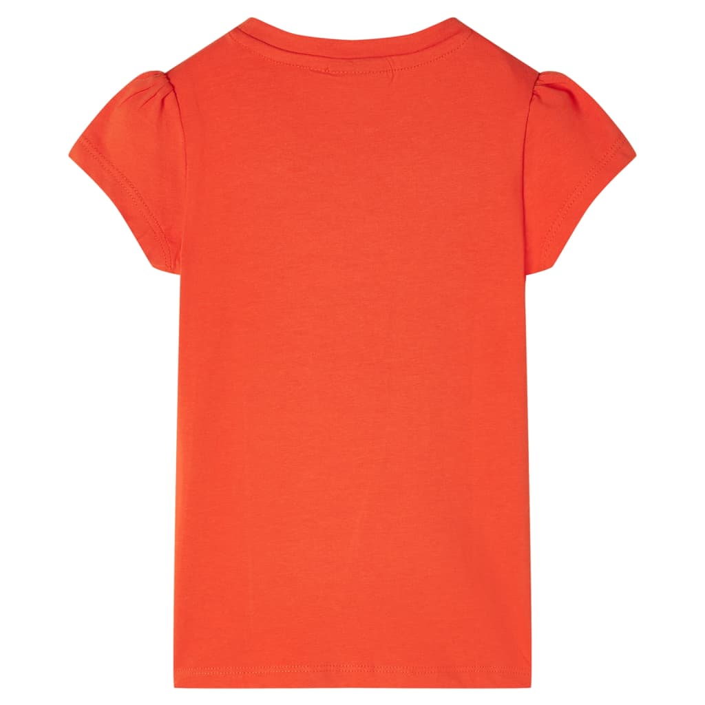 Vidaxl Child's Shirt 92 Donkeroranje