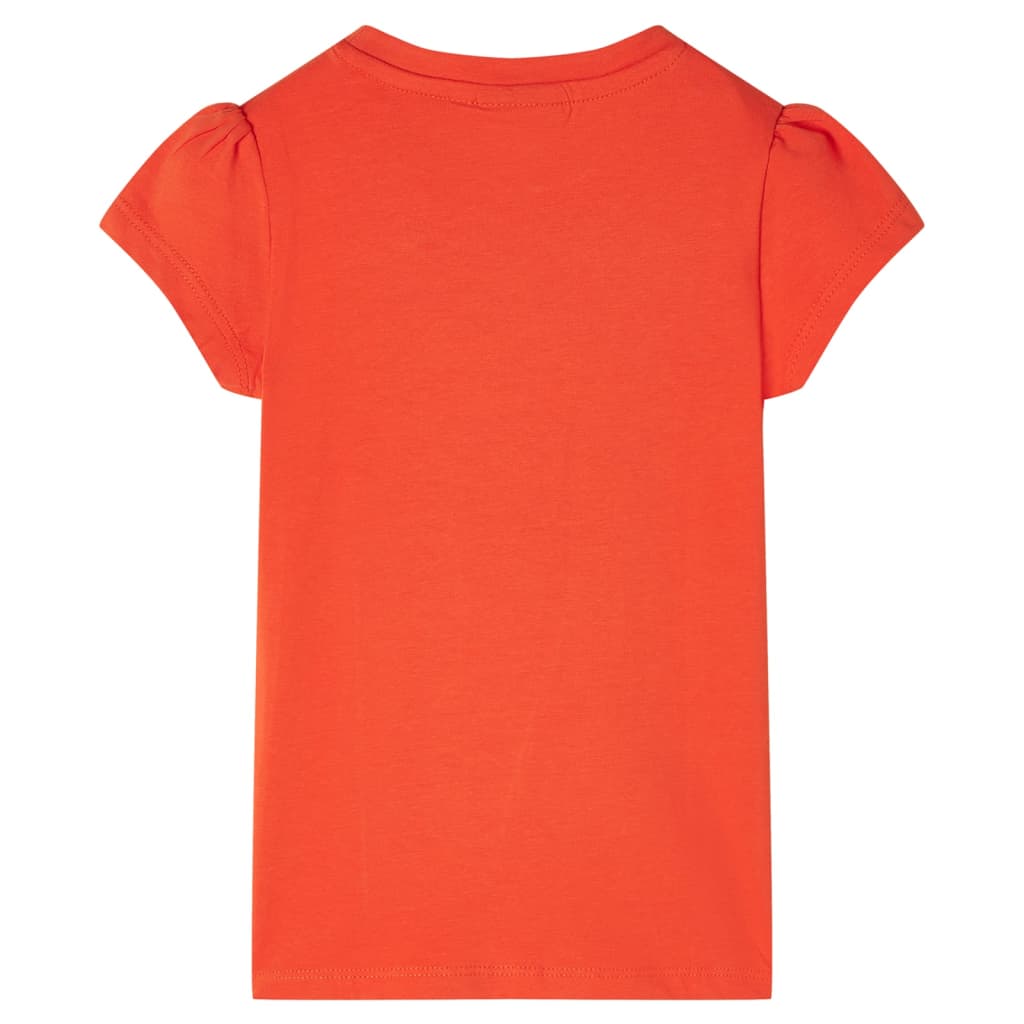 Vidaxl Child's Shirt 116 Donkeroranje