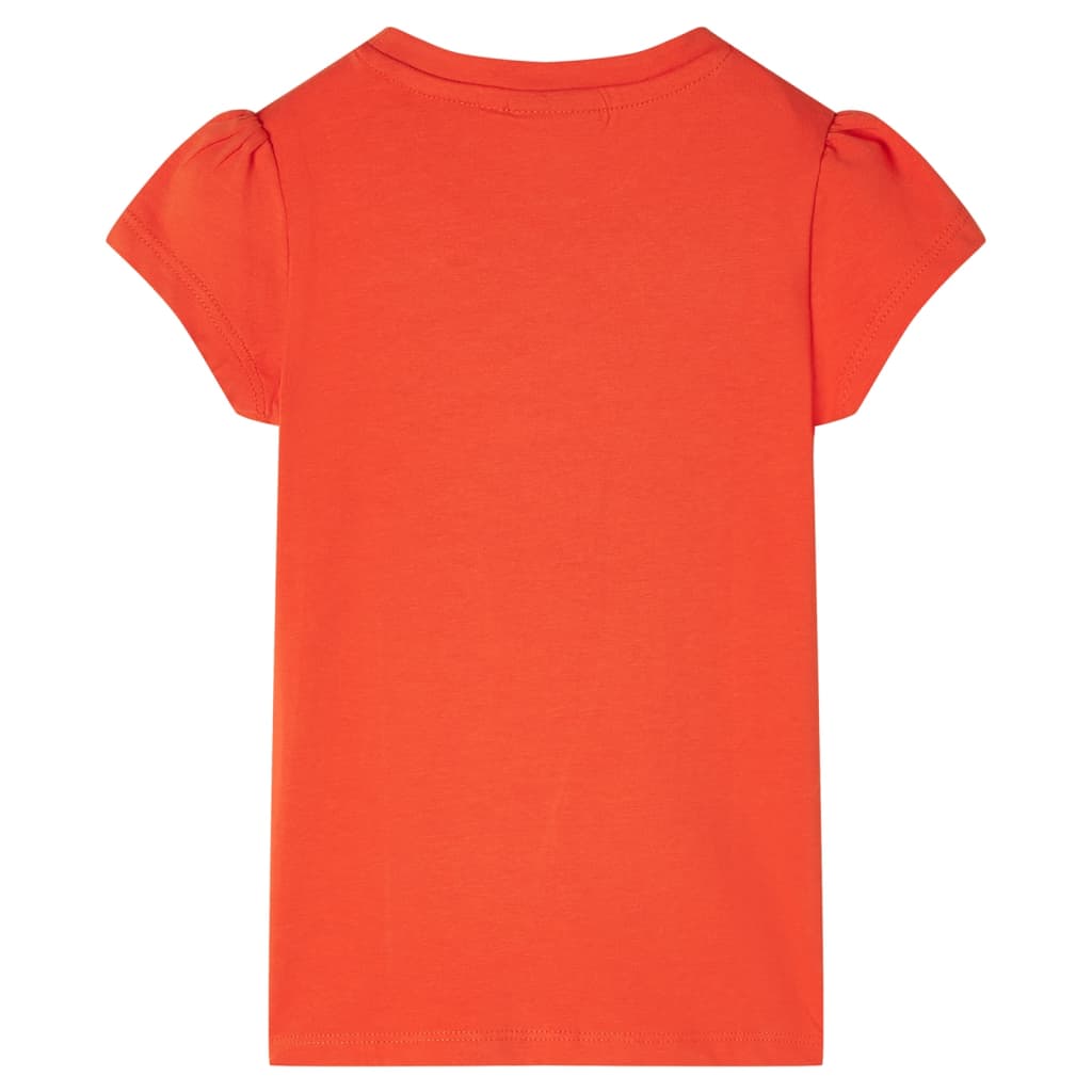 Vidaxl Child's Shirt 128 Donkeroranje