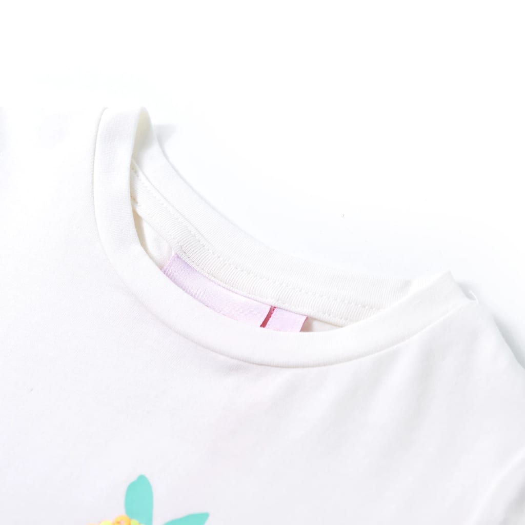 Vidaxl Child's Shirt 104 Ecru