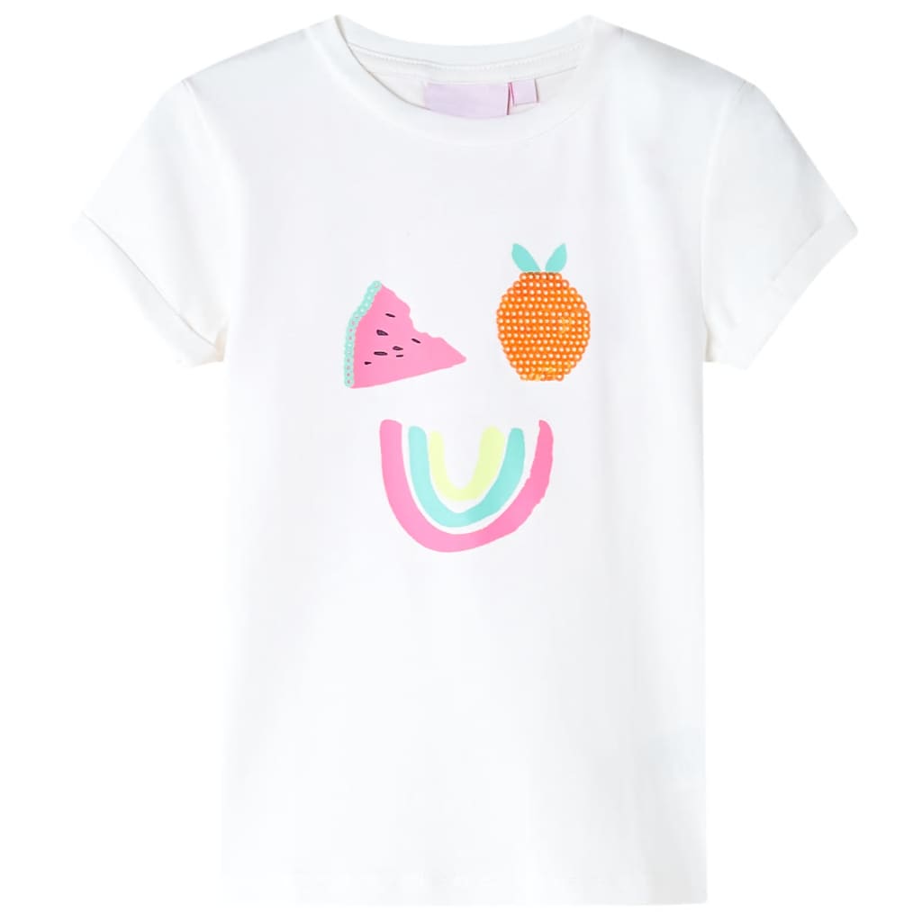 Vidaxl Child's Shirt 116 Ecru