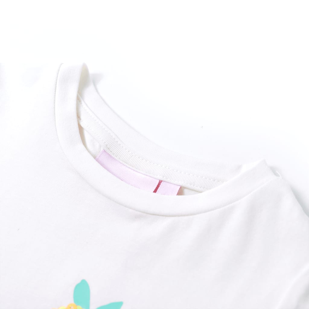 Vidaxl Child's Shirt 140 Ecru