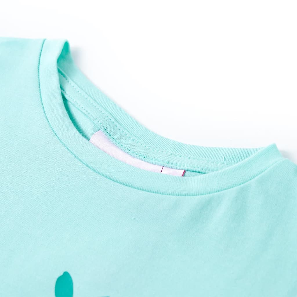 Vidaxl Children's Shirt 104 Light menthe colored