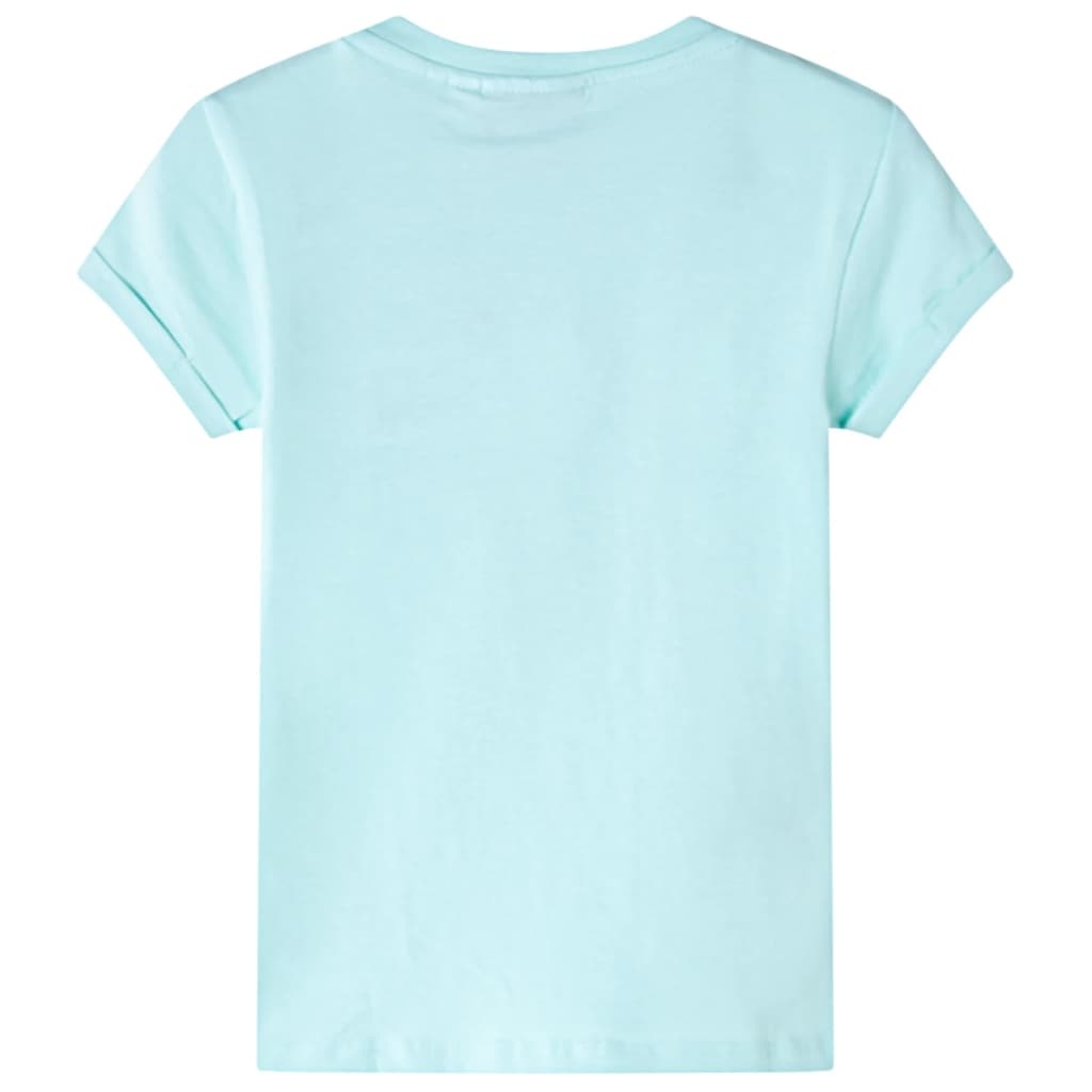 Vidaxl Child's Shirt 92 Light Sea Blue