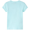 Vidaxl Child's Shirt 128 Light Sea Blue