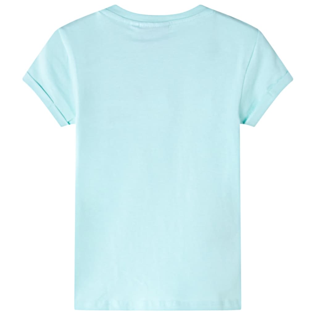 Vidaxl Child's Shirt 140 Light Sea Blue