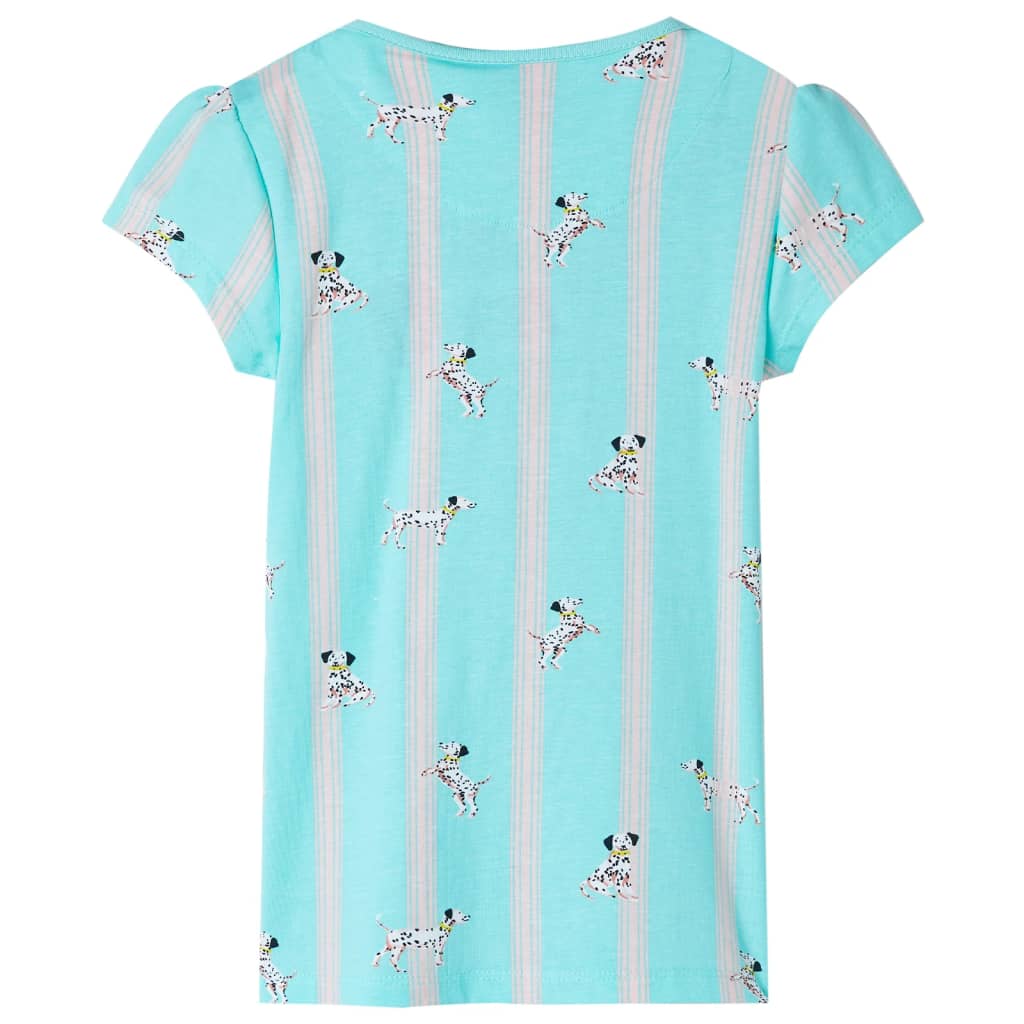 Pajamas pour enfants Vidaxl avec des manches courtes 116 ECRU