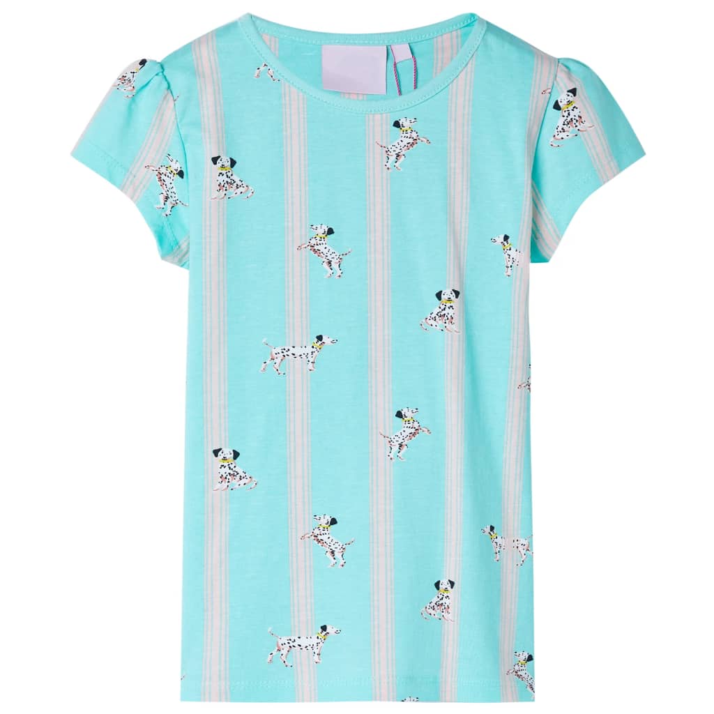 Vidaxl Pyjamas pour enfants avec des manches courtes 128 ECRU