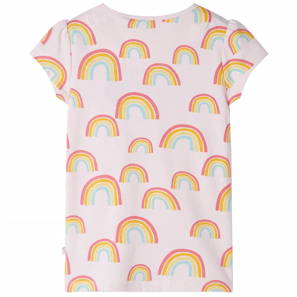 Vidaxl Pyjama pour enfants avec des manches courtes 92 rose doux