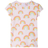 Vidaxl Pyjamas pour enfants avec des manches courtes 140 rose doux