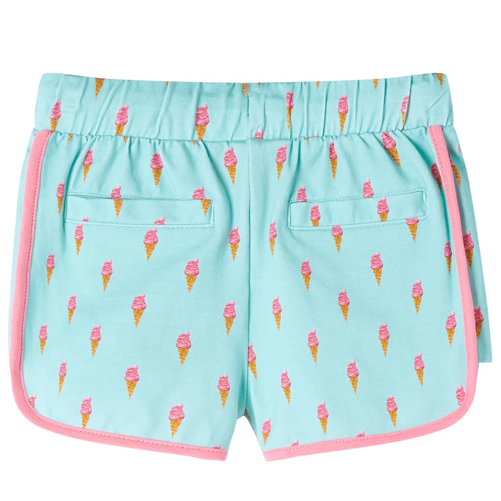 Short pour enfants vidaxl avec Trekoord 140 Light Mint -Colored
