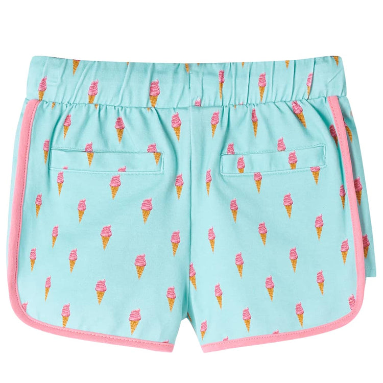 Short pour enfants vidaxl avec Trekoord 140 Light Mint -Colored