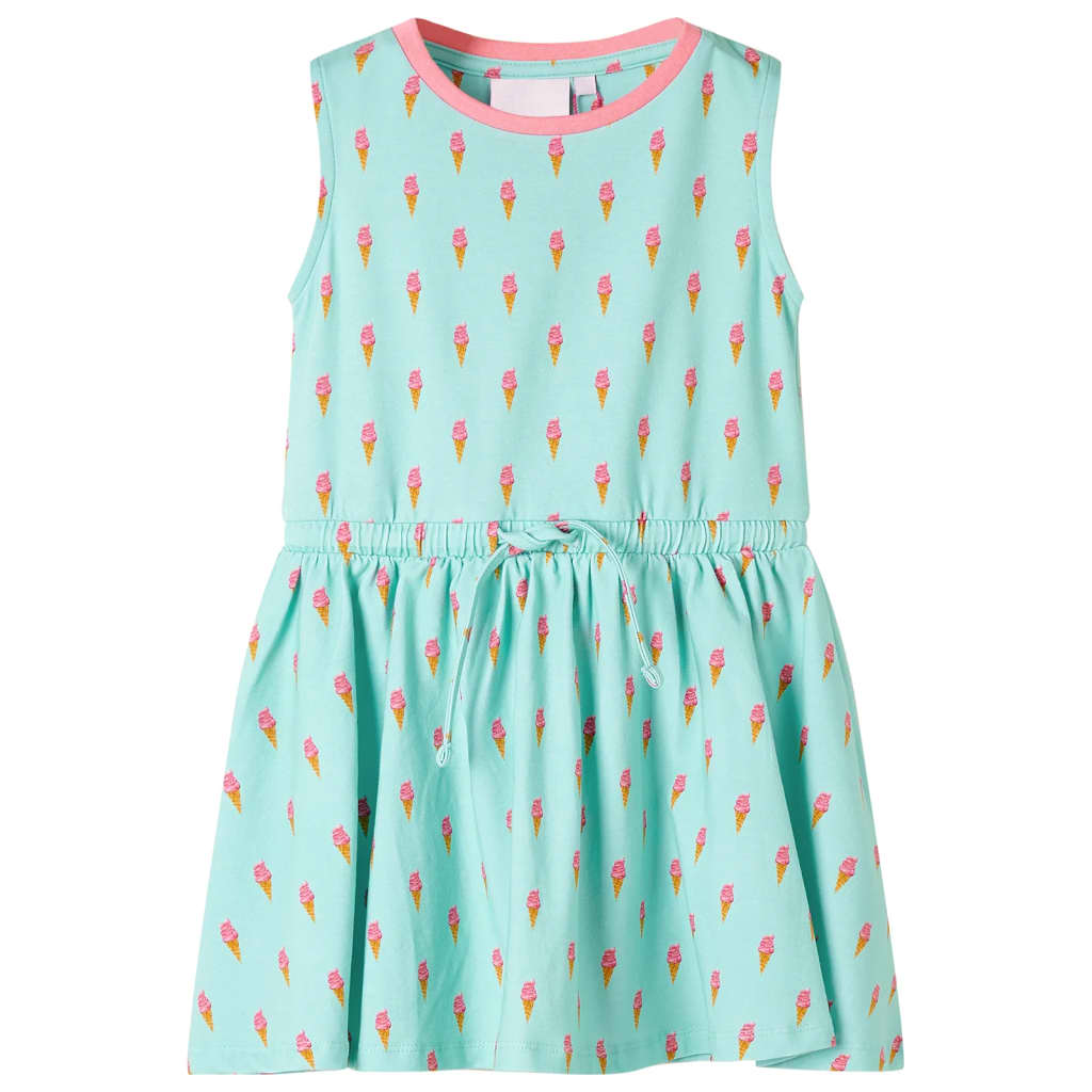Vidaxl Robe pour enfants avec Trekoord 128 Light Mint
