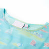 Vidaxl Robe pour enfants 116 bleu de mer clair