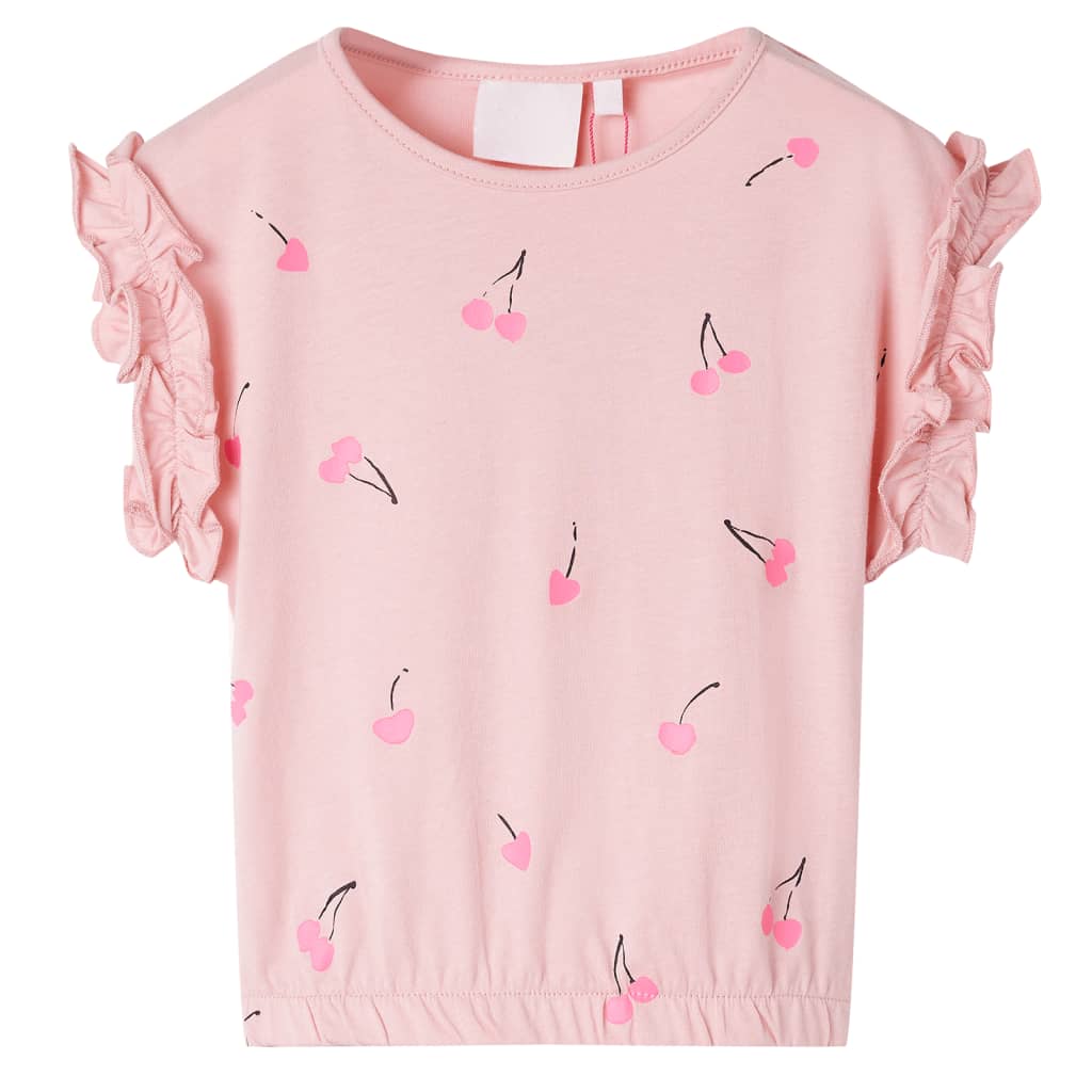 Vidaxl Child's Shirt 92 Rose clair