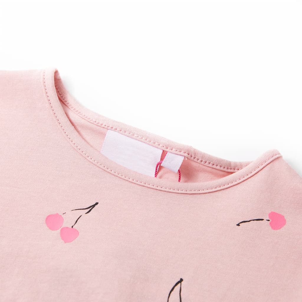 Vidaxl Child's Shirt 92 Rose clair