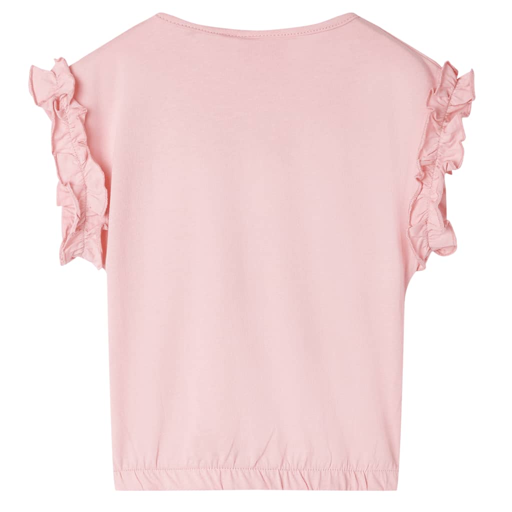 Vidaxl Child's Shirt 128 Rose clair