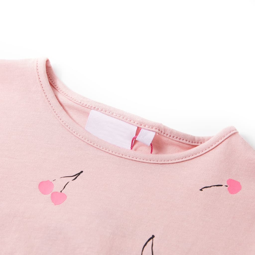 Vidaxl Child's Shirt 128 Rose clair