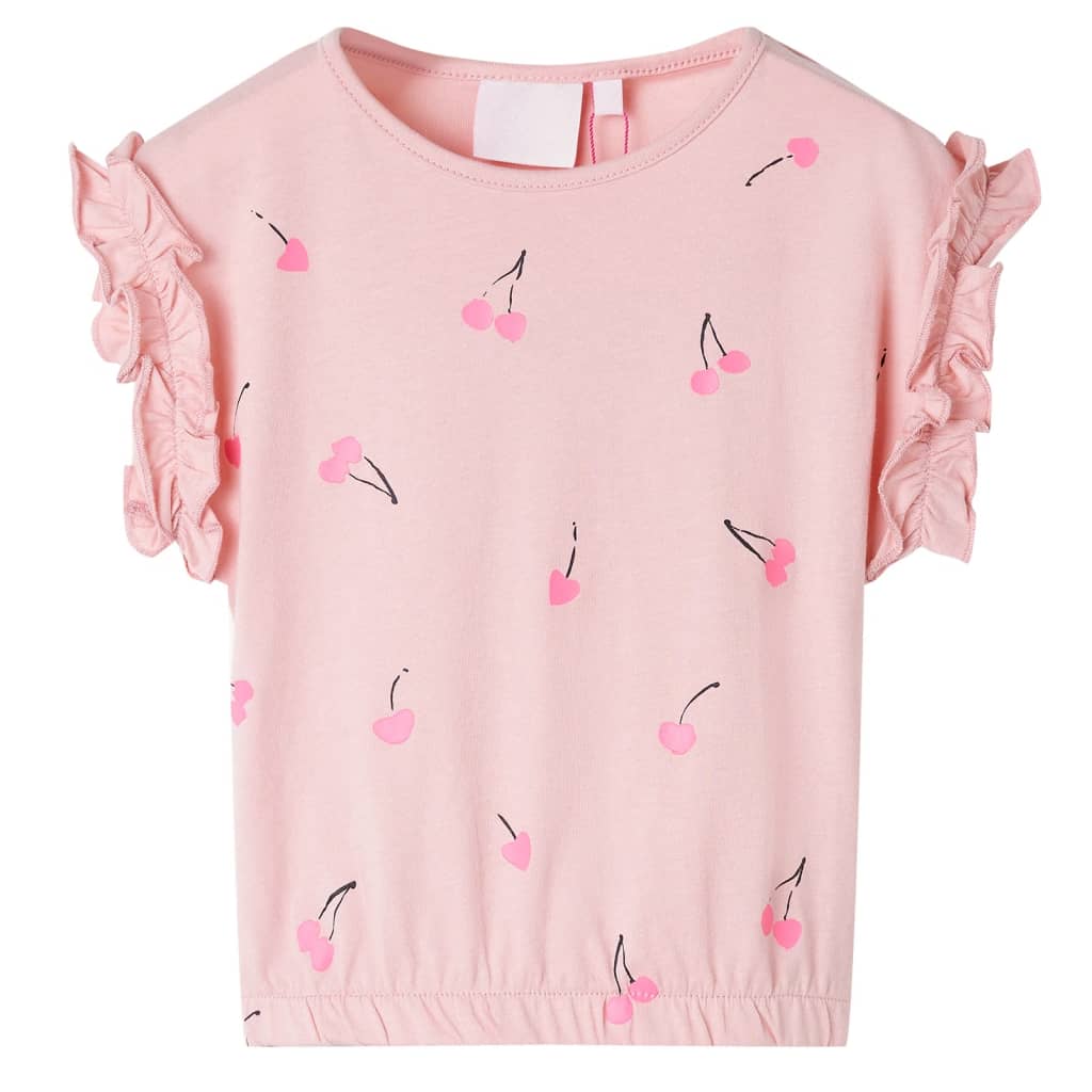 Vidaxl Child's Shirt 140 rose clair