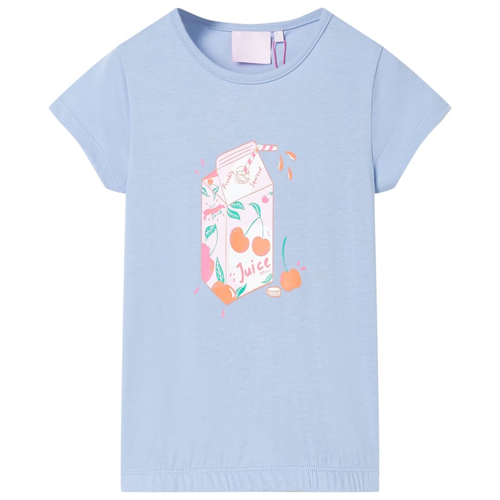 Vidaxl Child's Shirt 128 Bleu