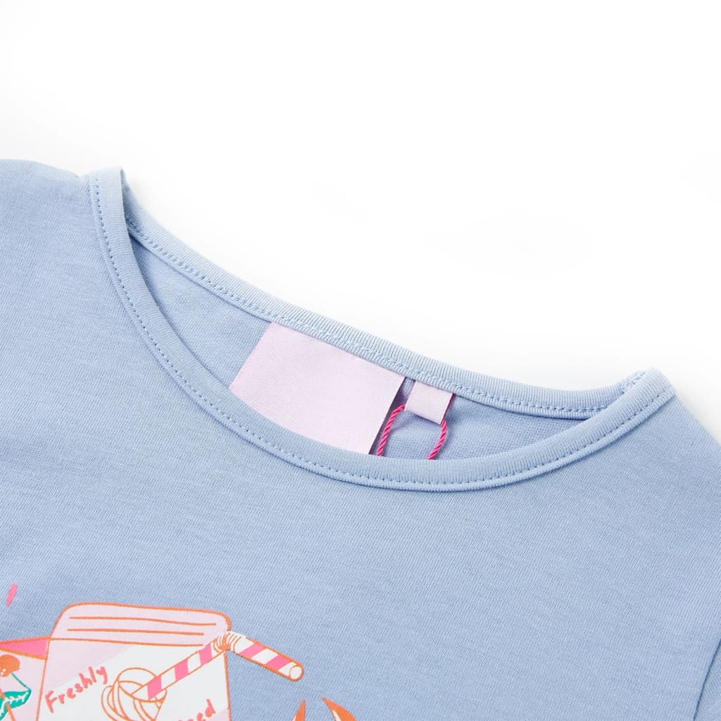 Vidaxl Child's Shirt 128 Bleu