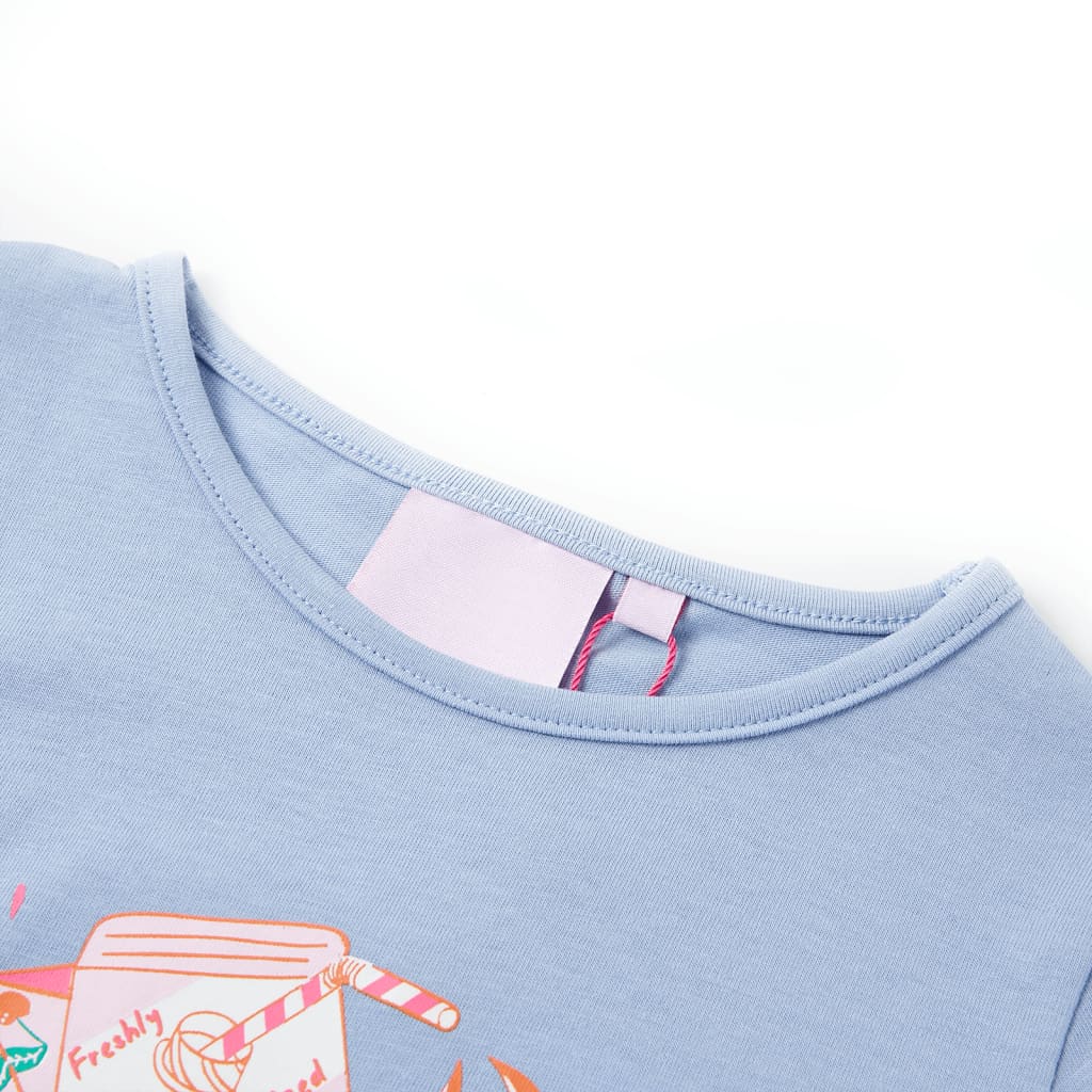 Vidaxl Child's Shirt 140 Bleu