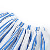 Vidaxl Jupe pour enfants 140 COBALT BLUE ET BLANC