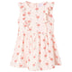 Vidaxl Robe pour enfants avec volants 116 rose doux