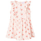 Vidaxl Robe pour enfants avec volants 128 rose doux