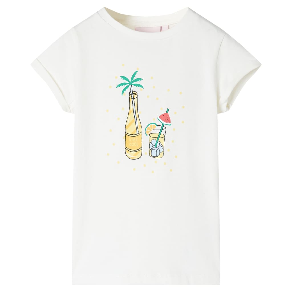 Vidaxl Child's Shirt 92 Ecru