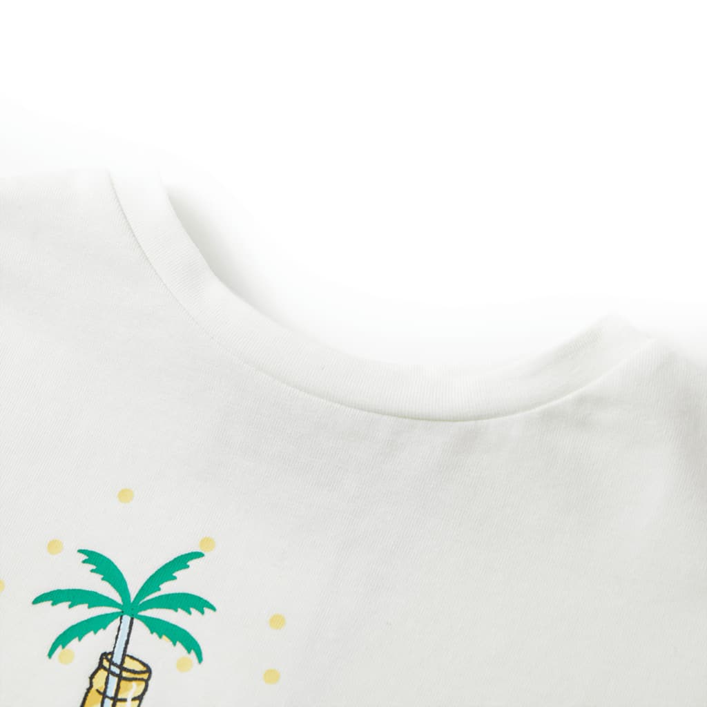 Vidaxl Child's Shirt 92 Ecru