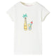 Vidaxl Child's Shirt 104 Ecru