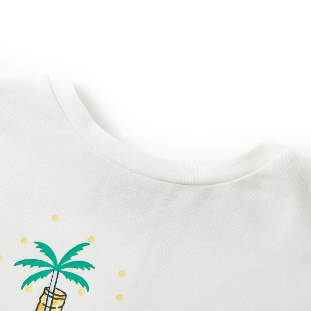 Vidaxl Child's Shirt 104 Ecru