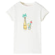 Vidaxl Child's Shirt 128 Ecru