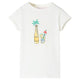 Vidaxl Child's Shirt 140 Ecru