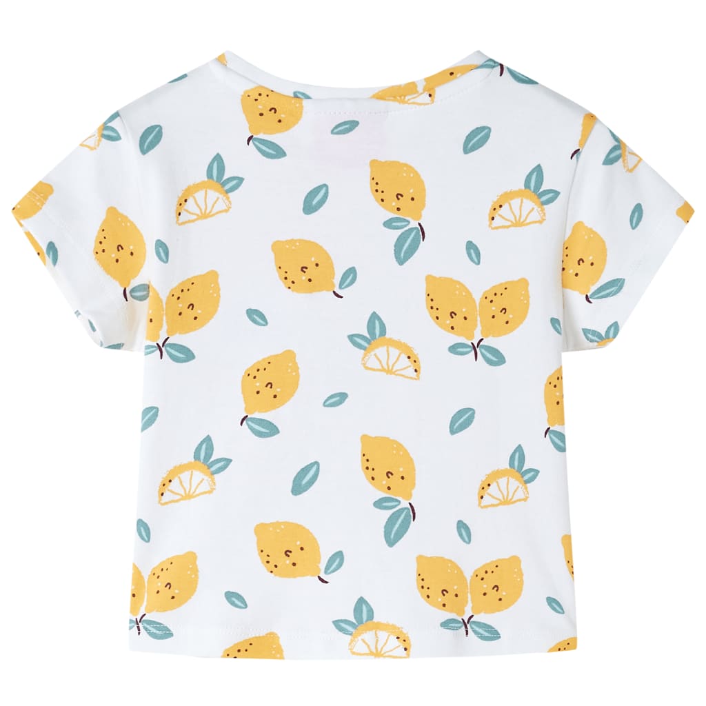Vidaxl Children's Shirt avec bouton dans De Zoom 92 Ecru