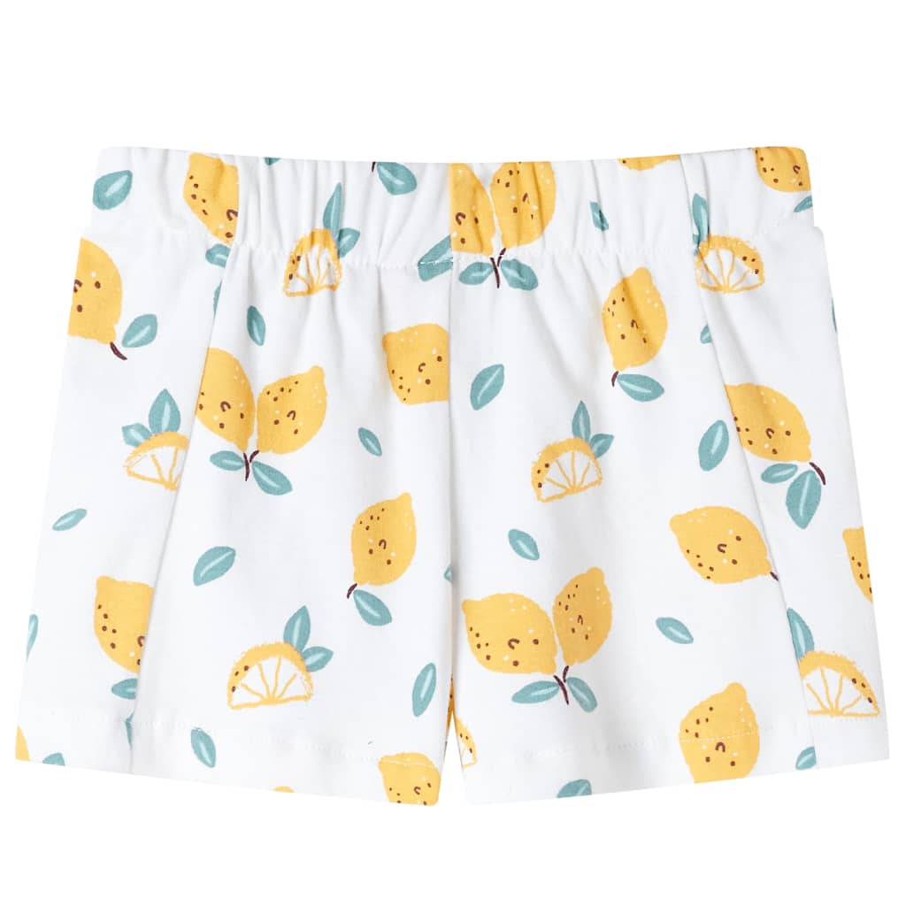 Vidaxl Short pour enfants 116 ECRU